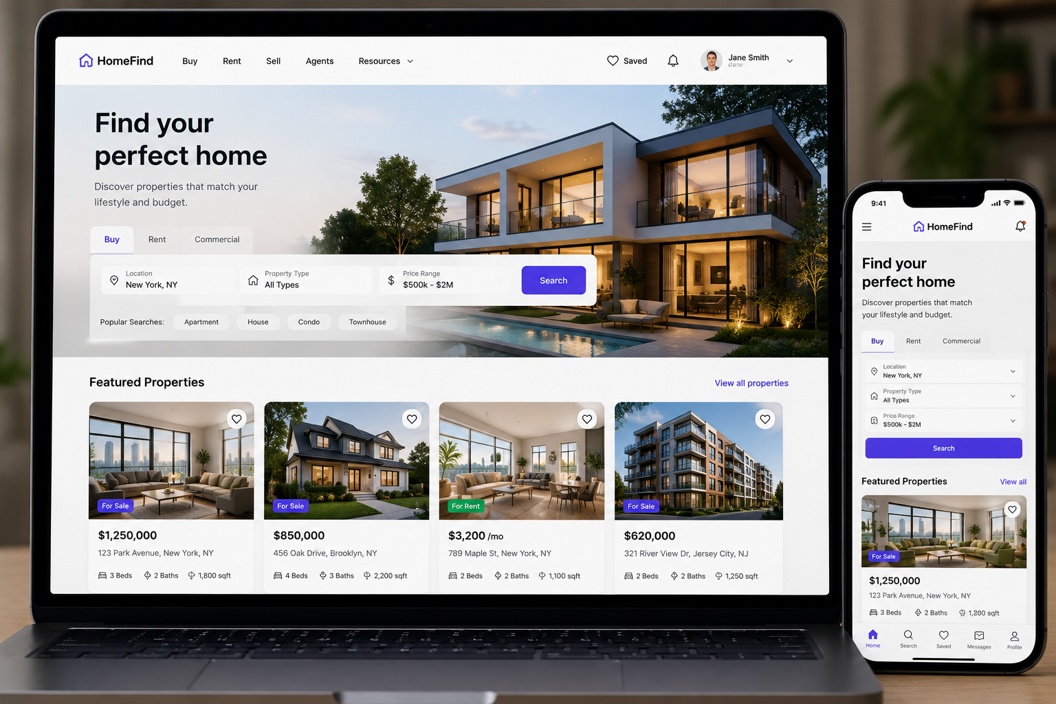 Property Listing Platform